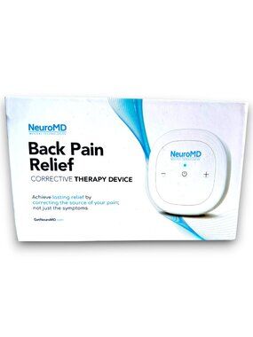 NeuroMD Back Pain Relief Corrective Therapy Device Neuro MD Pain Management